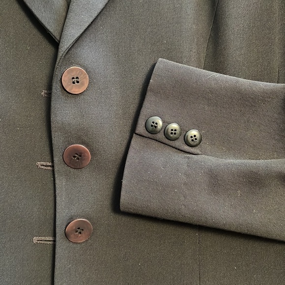 Vintage black suit jacket - Picture 7 of 7